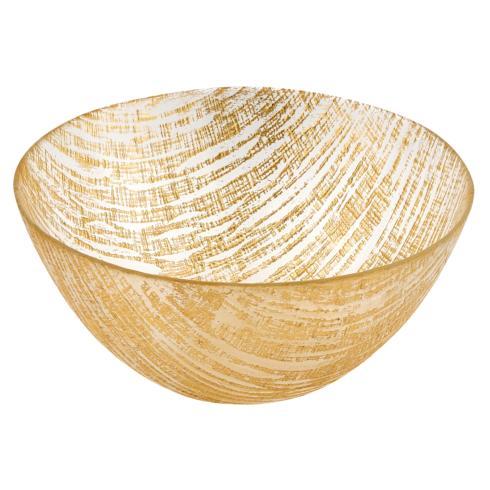 $34.95 Secret Treasure Handcrafted Glass Bowl D 8.75"