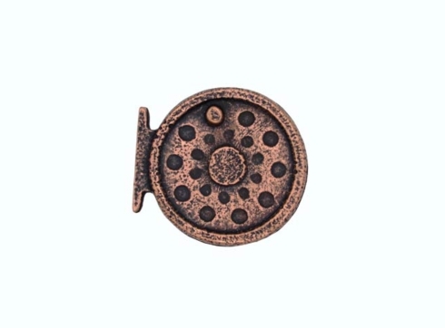 $15.60 Fly Fishing Reel Copper Ox Cabinet Knob