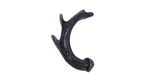 $26.10 Deer Antler Right Facing 2-15/16-in Center to Center Oil Rubbed Bronze Cabinet Pull