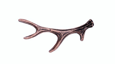 $25.10 4pt. Antler 2-7/8-in Center to Center Copper Ox Cabinet Pull
