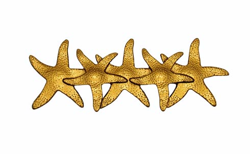 $26.60 Starfish 3-in Center to Center Lux Gold Cabinet Pull