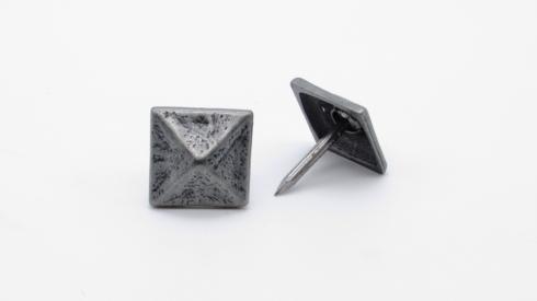 $34.24 Square 3/4-in Pyramid Clavo 4-Pack Pewter Ox