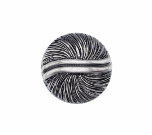 $13.40 Round Wave Textured Satin Nickel Ox Cabinet Knob