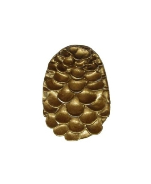$17.10 Pinecone Lux Gold Cabinet Knob