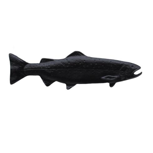 $25.10 Long Trout Right Facing 2-15/16-in Center to Center Matte Black Cabinet Pull
