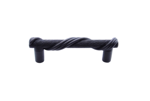 $21.10 Wrapped Textured &amp; Tied 3-In Center to Center Oil Rubbed Bronze Cabinet Pull
