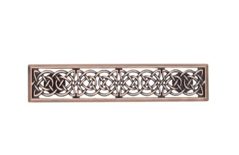 $19.40 Celtic Style 3" Center to Center Satin Copper Ox Cabinet Pull