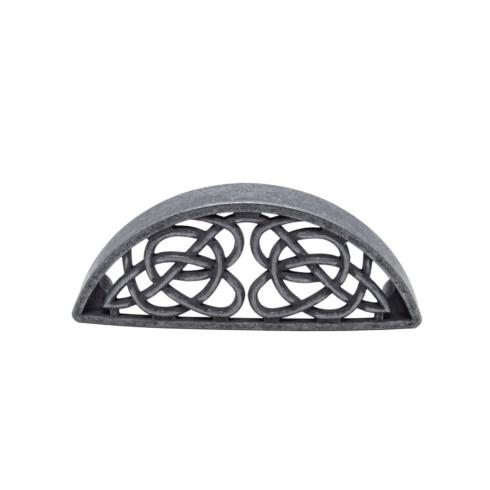 $21.70 Celtic Style 3 13/16" Center to Center Pewter Ox Cabinet Cup Pull