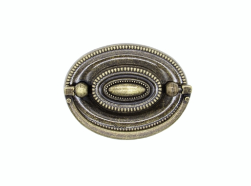 $15.70 Tuscany 2-1/4-In Center to Center Brass Ox Oval Drop Cabinet Pull