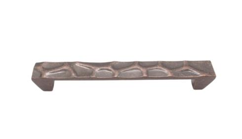 $21.70 Large Hammered 5" Center to Center Copper Ox Cabinet Pull