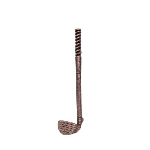 $29.80 Small Golf Club Left Facing Cabinet Pull 4" Center to Center Copper Ox