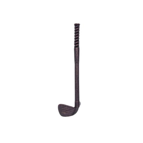 $30.80 Small Golf Club Left Facing Cabinet Pull 4" Center to Center Oil Rubbed Bronze