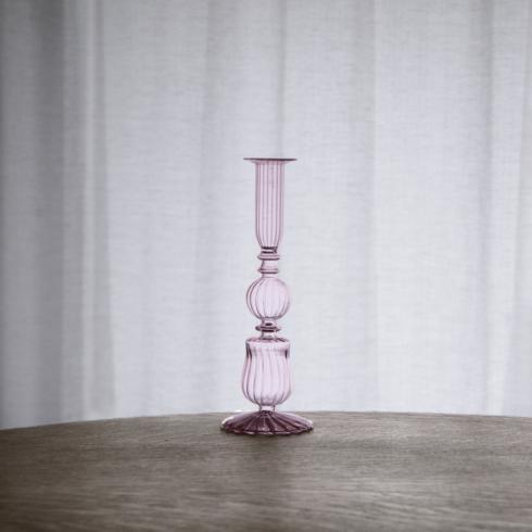 $74.00 Cambridge Sophia 9" Candlestick Holder Set of 2 (Light Pink)