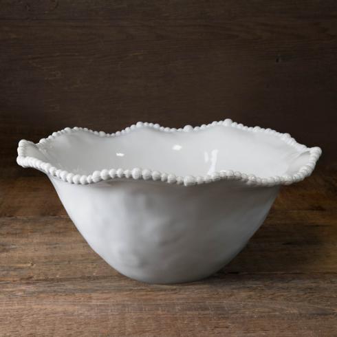 $69.00 VIDA Alegria bowl white (lg)