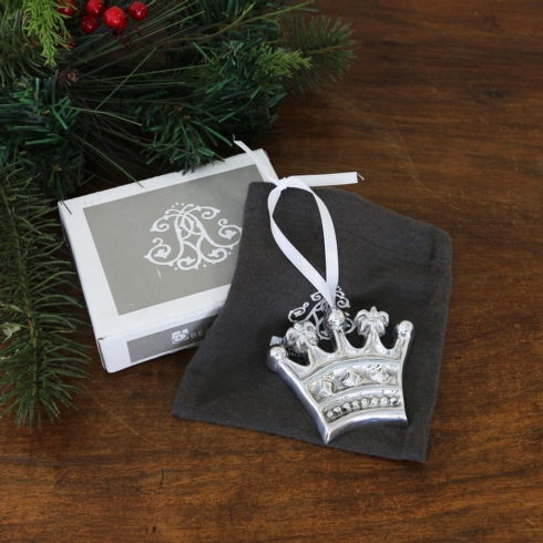 $22.00 HOLIDAY crown ornament