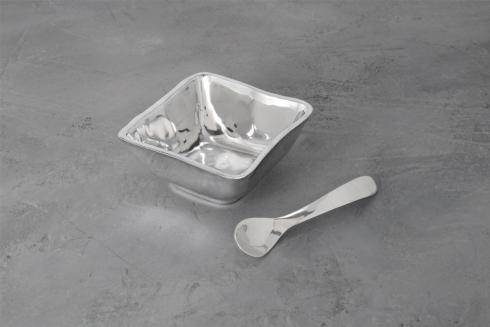 Soho Square Bowl with Spoon - $54.00