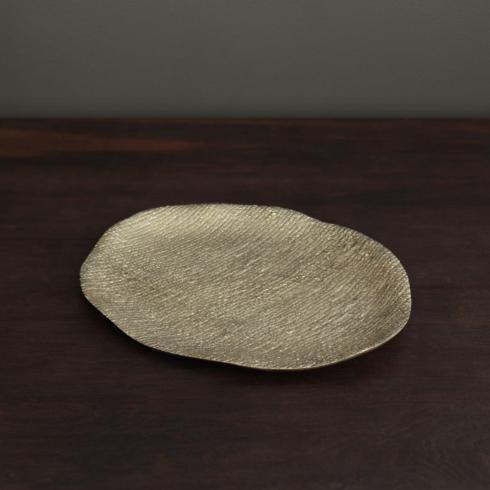 $141.00 Kioto Large Oval Platter (Gold)