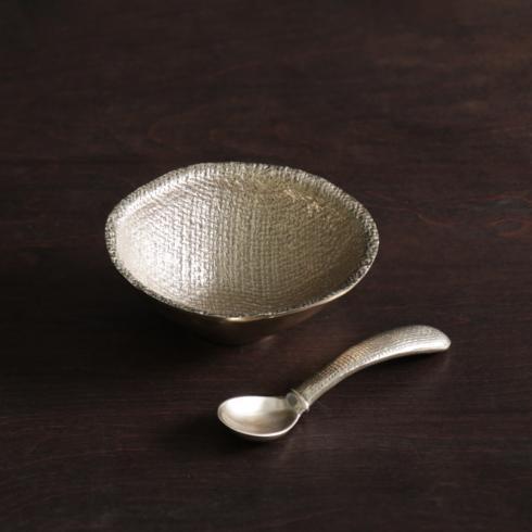 GIFTABLES Sierra Modern chelsea petit bowl gold w/ spoon image