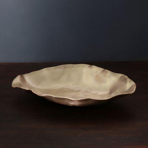 SIERRA MODERN Maia Medium Platter  (Gold) - $117.00