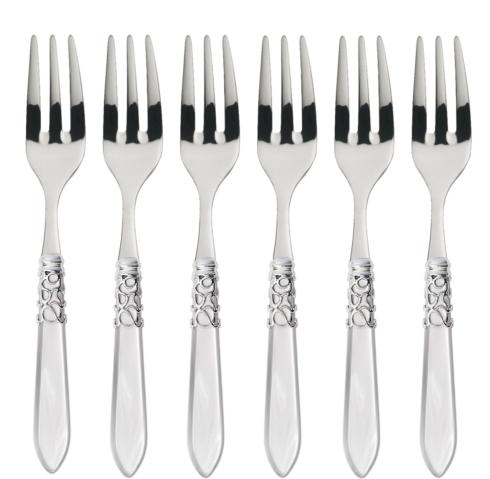 $119.00 Melodia Brilliant Cocktail Forks Set white