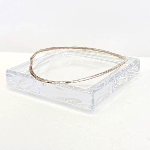 $60.00 Sterling Silver Distressed Bangle Bracelet