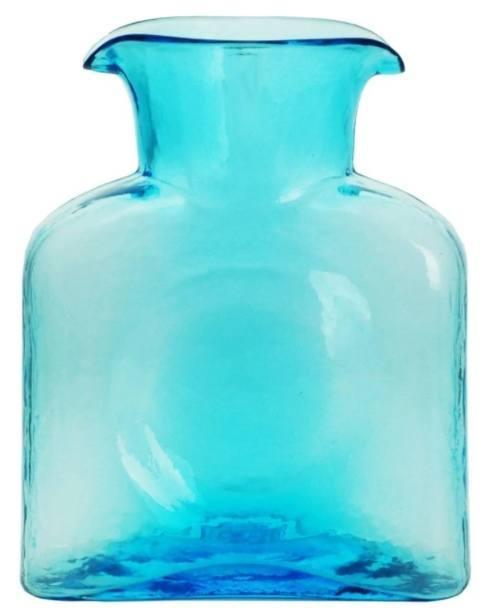 $54.00 Blenko Ice Blue Water Bottle/Pitcher