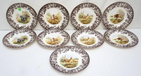 Barn White Exclusives   Woodland Salad Plate, Assorted $32.00