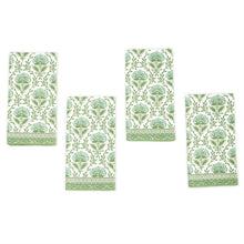 Two\'s Company   set of 4 Green Countryside Napkins  $44.00