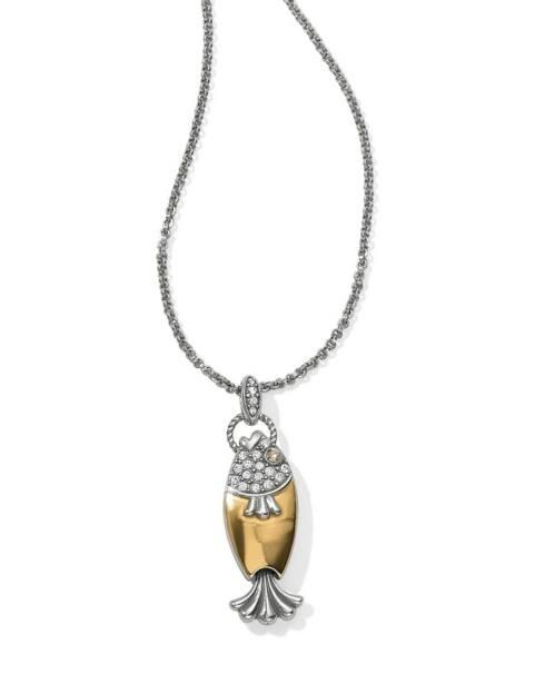 $68.00 Ocean Dream Fish Pendant Necklace 