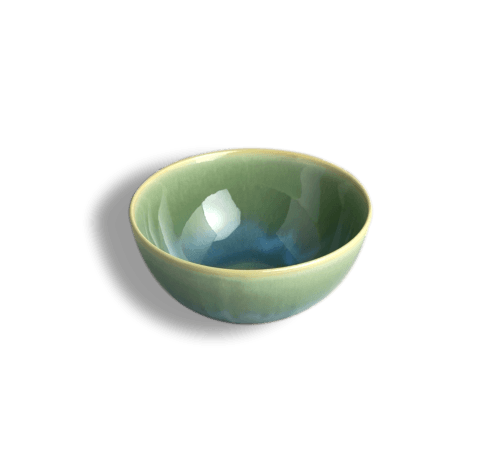 Carmel Ceramica  Stillwater Verde 6.25" Bowl $25.00