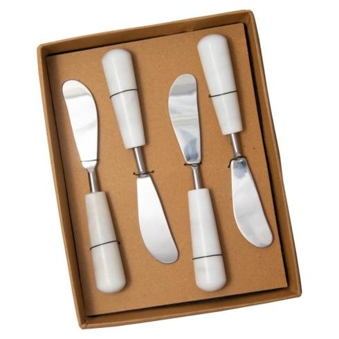 $44.99 Marbled Cheese Spreaders - Set of 4 