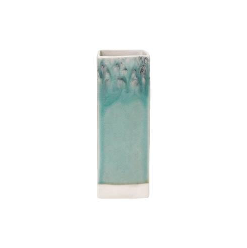 Costa Nova  Madeira Rect. Vase 8", Blue $66.00