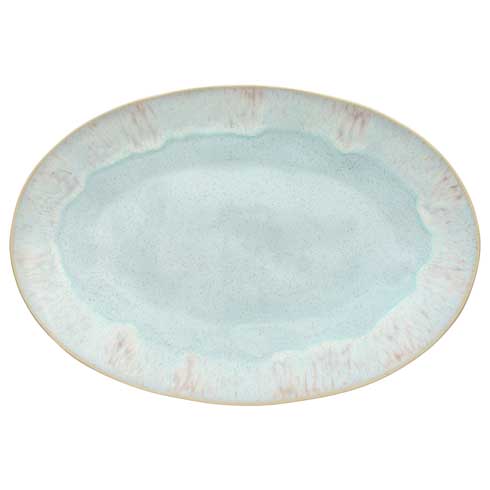 $87.00 Oval Platter, Sea blue