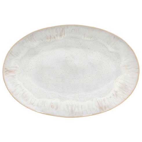 $87.00 Oval Platter, Sand beige