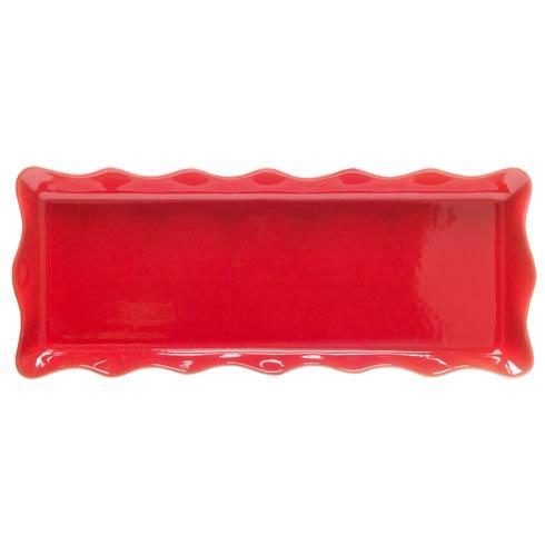 $59.00 Rect. Tray 17", Red