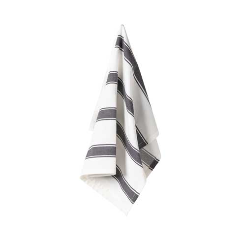 $15.00 Kitchen Towel Stripes, Black