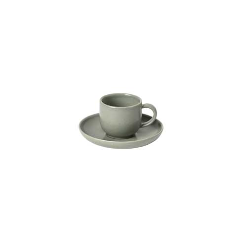 Coffee Cup and Saucer, Artichoke - $24.00