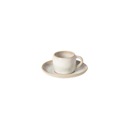 Coffee Cup and Saucer, Sand beige - $34.00