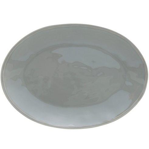 Casafina  Fontana - Dove Gray Oval Platter 16" $75.00