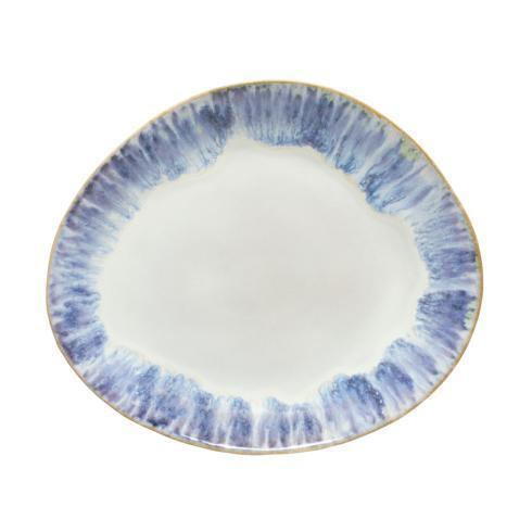 Costa Nova  Brisa Oval Dinner Plate/Platter 11", Ria blue $35.00