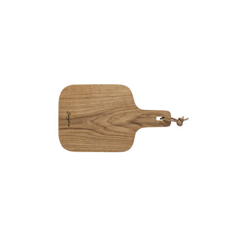 $37.00 Oak Wood Cutting/Serving Board w/ Handle 12"
