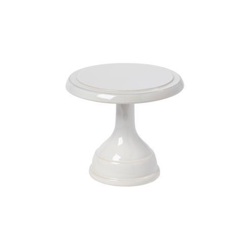 $65.00 Footed Plate 6", White