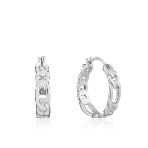 $79.00 Chain reaction earrings SILVER