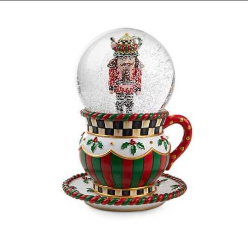 $80.00 Teapot Nutcracker Snow Globe --- Only 2 remaining