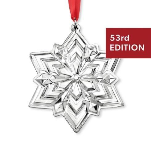 $124.94 Gorham 2022 Annual Sterling Silver Snowflake Ornament - 53rd Edition --- Free shipping!