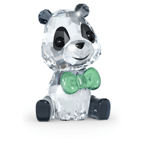 $85.00 Authentic Swarovski Crystal - Plushy the Panda - Baby Animals