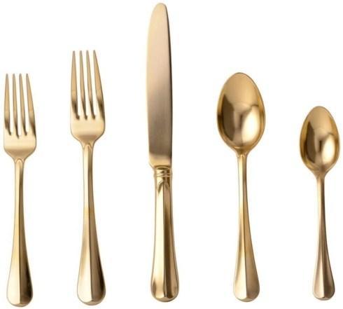 $100.00 Bistro gold place setting 5pc