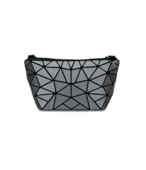 $45.00 SLANTED TRIANGLE GEO COIN PURSE -  Matte Charcoal