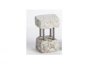 Funky Rock Designs   Whiskey Rock Stand  - Tall Grey $49.99