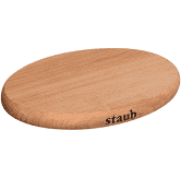 Staub   Magnetic Wood Medium Trivet  8.25" $39.99